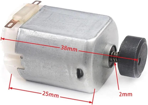 WITPKKL 130 3-4.5V Vibration Motor Remote Control Toys Boat Massager Accessories Four-wheel Drive Motor Motor