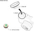 Wood Soft Shutter Release Button Sticker Compatible with Sony A7RIII A7II A7III A7RII RX100 V IV III II A6000 A6300