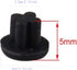 3.5mm Headphone Jack Dust Plug, Black, 25PCS