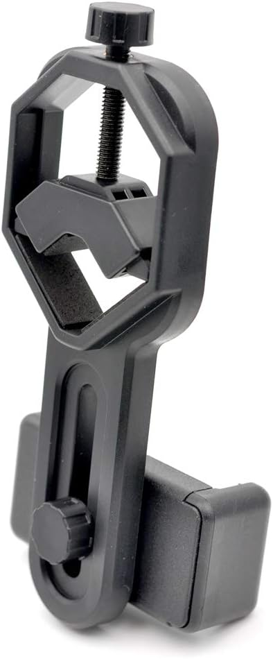 Smartphone Microscope Adapter Mount, Universal Phone Scope Mount for Telescope, Spotting Scope, Binocular