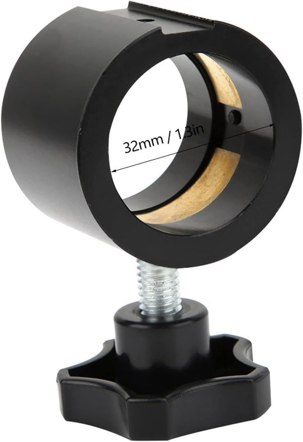 Industrial Stereo Microscope, Non Slip Fixing Ring, Aluminum Alloy and Plastic for 32mm Column