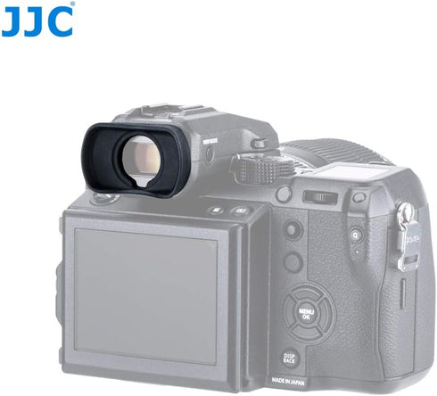 JJC EF-XTL Soft Silicone Eyecup for Fuji XT1 XT2 XT3 XT4 GFX-50S GFX100 X-H1, Compatible with Fujifilm