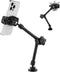 Truck Phone Stand with 10" Length Arm for 3.5~7.5" Smartphones, Multi-Angle Adjustable Aluminum Alloy Mount
