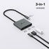 TP-Link 3-in-1 (UH3020C) 4K 100W 1USB-A 3.0 5Gbps USB C Hub Multiport Adapter | HDMI | Power Delivery | Port |