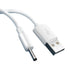 Kaeltsyn 3.5x1.35mm 5V Multi Purpose USB to Charging Cord Power Adapter Cable Line Multiple Length for Table Lamp