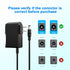 HYGAMOCC 24V 1A 24V 1A 2.5/2.1mm 5.5mm 24V 24W Power Supply Adapter AC to DC with X Plug for LED Strip