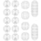 Shintop 16 Pack White Cable Clips, Adhesive Cord Holder for Organizing Phones, Chargers, Desk, Nightstand, Car