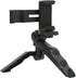 FOSA Tripod Phone Mount Holder, Portable Aluminum Alloy Selfie Stick Phone Tripod Compatible with Camcorder, Folding