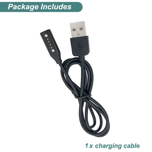 Kissmart Charger for Bose Frames Alto/Rondo/Soprano/Tenor, Replacement Magnetic USB Charging Cable for Audio Sunglasses