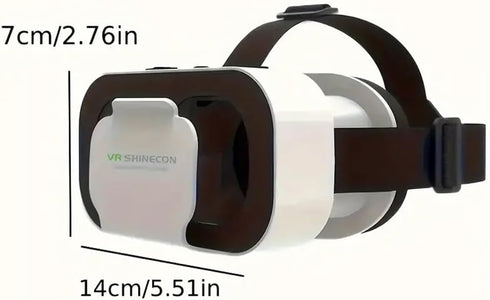 VR Headset for iPhone or Android Phone,Virtual Reality 3D Glasses Headset Helmets,Compatible 4.7-6.5 inch Mobile