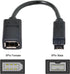 JSER IEEE 1394 6Pin Female to 1394b 9Pin Male Firewire 400 to 800 Cable, 20cm, 6 Feet