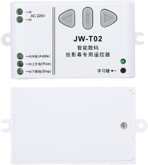 Mugast Control(433Mhz) Projector Screen Projection Screen Up Down Reversing Controller with Remote