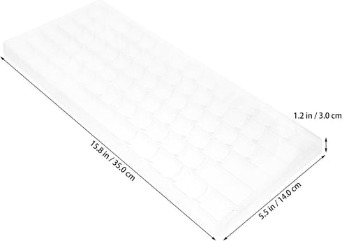 SOLUSTRE Keycap Storage Box Transparent Keycaps Mechanical Keyboard Divided Storage Box Keycaps Holder Keyboard Keycaps Holder Mechanical Gaming Keyboard Box Keyboard Caps Holder by SOLUSTRE
