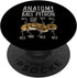 Python Snake Owner - Anatomy Of A Ball Python PopSockets Swappable PopGrip