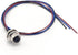 M12 Female Connector with 0.2M Cable, A Coded Back Mount Wiring, Waterproof 3Pin Socket