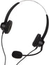 3.5mm Wired Stereo Call Center Headset, On Ear with Noise Cancelling Microphone for Home Office