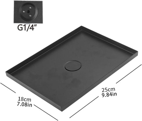 ZUDILYO 1/4" 9.84x7.08 Inch Projector Tray Laptop Tray Platform Holder Pallet for Screw Tripod Stand for Office, Home