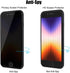 3 Pack Privacy Screen Protector For iPhone SE 2022 (3rd Generation) / iPhone SE 2020 (2nd Generation) / iPhone 8 / iPhone 7 (4.7") Anti Spy Private Tempered Glass