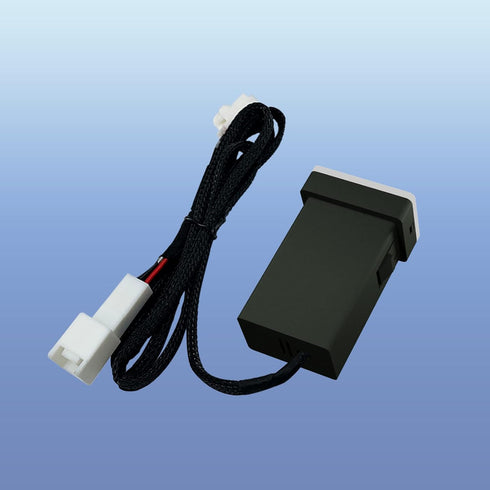 Car Charger for Toyota USB C Dual Port Charger PD 3.0 Type C Fast Charging with LED Light Show, Compatible with