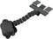 Dpofirs Flexible Pet Selfie Stick with Flower Clamp for Cats and Dogs - Adjustable Phone Bracket (Black)