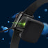 PurYupearl HW18 Black Smartwatch Charger Stable Dock Stand Bracket Suitable for Watch USB Charging Base Charging Dock