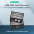 HDMI ARC Audio Extractor 192KHz, HDMI ARC Adapter with 3.5mm Audio and L/R Stereo Audio for HDTV Soundbar