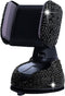 SUNCARACCL Bling Car Phone Holder, 360° Adjustable Crystal Auto Mount for Windshield Dashboard and Air Outlet (Black)