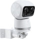 Corner Wall Mount Bracket for Eufy Security Indoor Cam S350 (White)