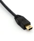 Angle USB Type C to Micro USB Cable, 90 Degree USB-C Male to Micro-B Male Adapter for Charging