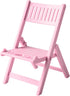 hejhncii Portable Foldable Chair-Shaped Phone Holder - Ideal Desktop Stand for Travel and Office Use