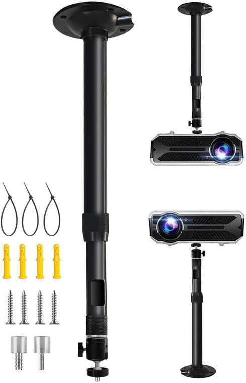 2-Be-Best Projector Mount 360 Rotatable Projector Ceiling Mount Length 16 to 25.6 in