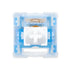 Granvela Outemu Light Blue Ocean Switches for Mechanical Keyboard-55g Force -Tactile -3 Pin - Pack 20…