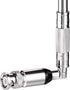 BINGFU 20-1300MHz 8 2-Pack Police Scanner Antenna Sections Telescopic BNC Male Antenna Compatible with Uniden Whistler