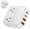 20W USB C Charger Block, USB Wall Charger Plug with 2 Outlet Ports, Multi USB C Charging Power Adapter for Home Travel