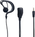 Walkie Talkie Headset with Mic PTT G Shape Headset Compatible with Cobra Microtalk PX650 Cxt195 Cx112 PX655 ACXT1035r ACXT145 ACXT545 RX385 RX685 Two Way Radio 2Pack