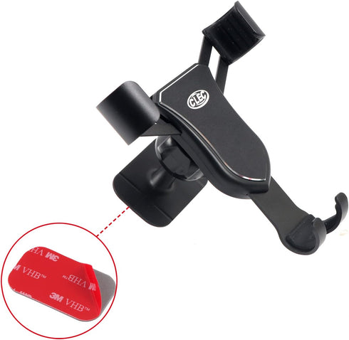 Toyota Tundra 2014-2021 Black Car Air Vent Mount Cradle Phone Holder - Compatible with Most Smartphones