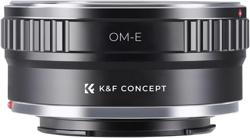 K&F Concept Lens Mount Adapter for Olympus OM Lens to Sony NEX (E-Mount) Camera Body
