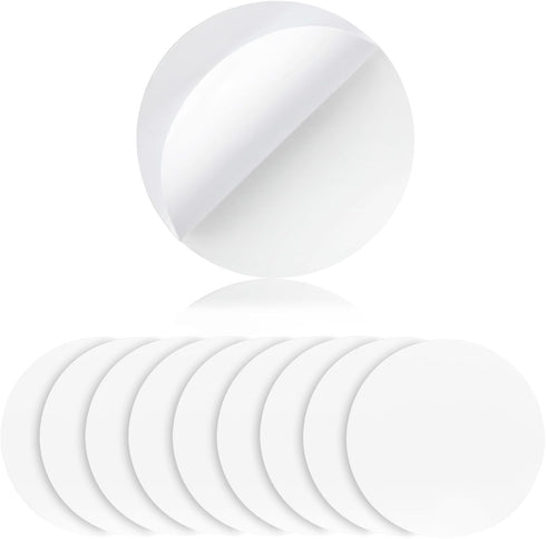 Tienyuu Traceless Super Sticky Gel Pads 10-Pack Transparent Double-Sided Anti-Slip Gripping Pads for