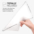 Zeking Transparent Case for Samsung Galaxy Tab S7 Plus/Tab S7 FE 5G/T975/T970, Ultra Slim Thin TPU Rubber Soft Skin