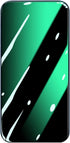 iPhone 14/13/13 Pro Anti-Spy Screen Protector - 3 Pack Anti-Blue Privacy Tempered Glass, 9H Hardness, 6.1" (Green)