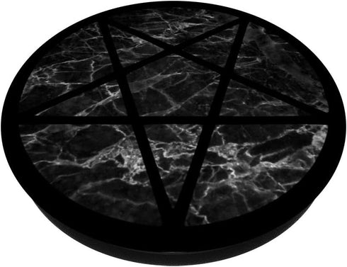 Pentagram Women Goth Emo Punk Rock Metal Dark Black Mosh PopSockets Swappable PopGrip