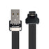 chenyang USB C Flat Cable USB 2.0 Male to USB C Male 90 Degree Angled Ribbon Flex Extension Cable Adapter 0.5M