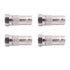 Fancasee 4-Pack F Type Male to BNC Female Adapter, 75 Ohm Coaxial Connector for CCTV Security Camera