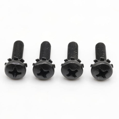 ReplacementScrews M4 14mm Set 4 Screws Compatible with Many LG TV Stands