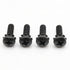 ReplacementScrews M4 14mm Set 4 Screws Compatible with Many LG TV Stands