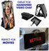 SkyClip+ Phone & Tablet Holder for Air Travel - Inflight Mount & Stand for iPhone, Android, Kindle, Tablets.