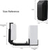 Airplane Phone Holder, Hands Free Compact Travel Phone Mount with 360 Degree Rotation for Universal Use