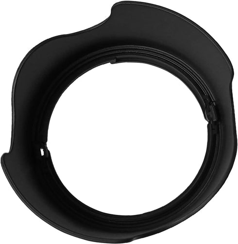 EW-63C Lens Hood for Canon Rebel T7 EF-S 18-55mm f/3.5-5.6 is STM, EOS R8 RF24-50mm F4.5-6.3 is STM