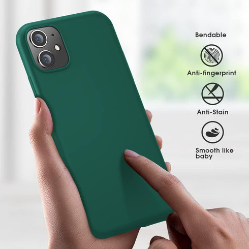 X-level Slim Fit Soft TPU Case for iPhone 11, Ultra-Thin Protective Back Cover for Women, Compatible Apple iPhone 11