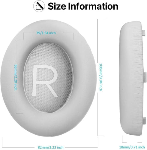 Earpads Cushions for Bose 700 Noise Cancelling Headphones, Replacement with Softer PU Leather, Memory Foam